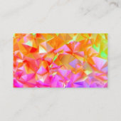 標準、3.5 x 2.0お客様のビジネス来に対応 名刺 (裏面)