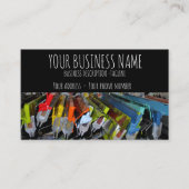 標準、3.5" x 2.0"、標準的なマット 名刺 (正面)