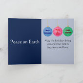 標準(5" x 7")、クリスマスカード シーズンカード (内部)