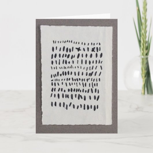 標準、5" x 7"折りたたみグリーティングカード カード (正面)