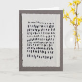 標準、5" x 7"折りたたみグリーティングカード カード (黄色い花)