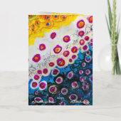 標準、5" x 7"折りたたみグリーティングカード カード (裏面)