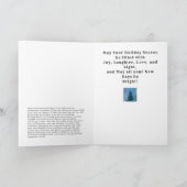 標準、5" x 7"折りたたみグリーティングカード カード (内部)