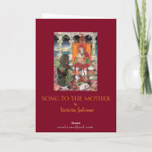 標準、5" x 7"折りたたみグリーティングカード カード (裏面)