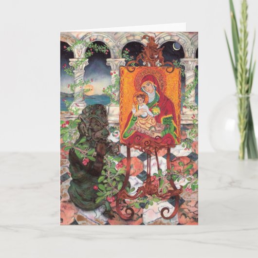 標準、5" x 7"折りたたみグリーティングカード カード (正面)