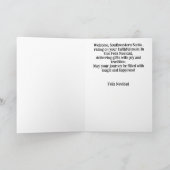 標準、5" x 7"折りたたみグリーティングカード カード (内部)