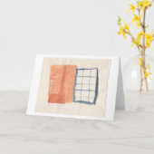 標準、5" x 7"折り畳みカー空白のド カード (黄色い花)