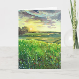 標準、5" x 7"折り畳みグリーティングカード空白の カード