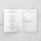 標準、5" x 7"折り畳みプログラム プログラム (内部)