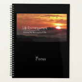 標準（8.5インチx 11インチ）プランナー プランナー手帳 (正面)