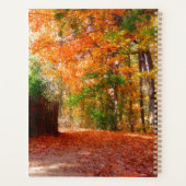 標準（8.5インチx 11インチ）、懸命カバー、ブラックスパイラル プランナー手帳 (裏面)