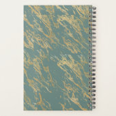 標準（8.5インチx 11インチ）、懸命カバー、ブラックスパイラルPl プランナー手帳 (裏面)