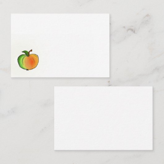 標準、8,5 x 5,5 cm表示カート 名刺 (正面/裏面)