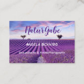 標準、8,5 x 5,5 cm Visitenkarte 名刺 (正面)