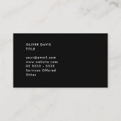 標準Ultimateオレンジ名刺 名刺 (裏面)