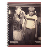 標的を打ち上げてキューピー人形を獲得する ノートブック (正面)