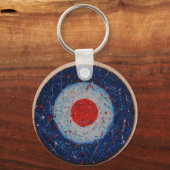 標的モダン キーホルダー (正面)