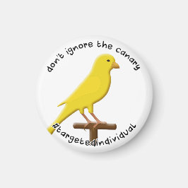 標的化個別認識度カナリア マグネット