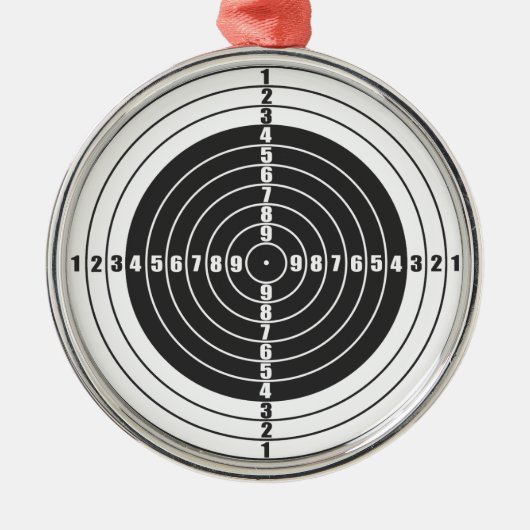 標的 メタルオーナメント (正面)