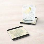 標識のないトリノの地図 コースター (右側)