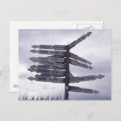 標識の後 ポストカード (正面/裏面)