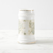 標識トリノの地図 ビールジョッキ (中央)