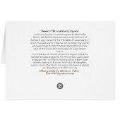 標識丘: Louisburgスクエア (裏面横)