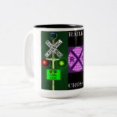 標識燈 ツートーンマグカップ (正面左)