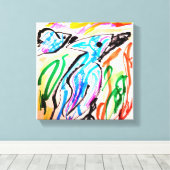 標識 キャンバスプリント (インサイチュ (ウッドフロア))