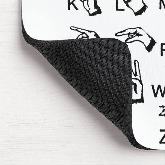 標識 マウスパッド (コーナー)