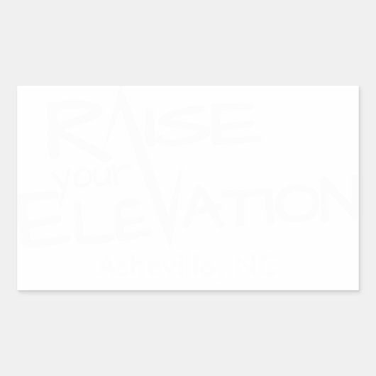 標高ロゴの背景を白に上澄んげる 長方形シール (正面)