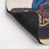 樟脳のバーの重量を量ること マウスパッド (コーナー)