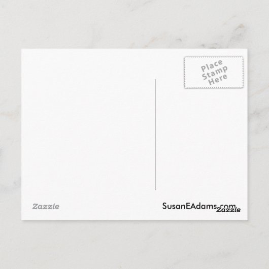 樟脳 ポストカード (裏面)