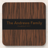 模倣されたクルミ コースター (正面)