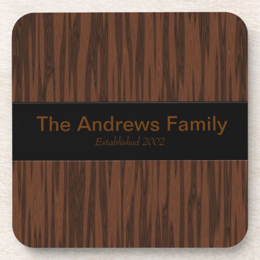 模倣されたクルミ コースター (正面)