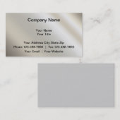 模倣された金属の名刺 名刺 (正面/裏面)