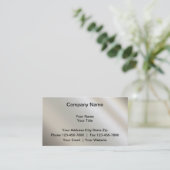 模倣された金属の名刺 名刺 (スタンド正面)