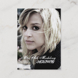 模倣する灰代理店 名刺