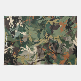 模倣自然：迷彩科学 キッチンタオル