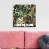 模倣自然：迷彩科学 キャンバスプリント (インサイチュ (リビング))