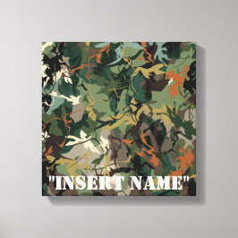 模倣自然：迷彩科学 キャンバスプリント