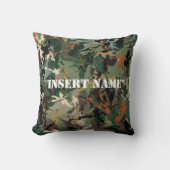 模倣自然：迷彩科学 クッション (正面)