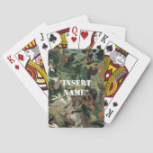 模倣自然：迷彩科学 トランプ (裏面)