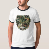 模倣自然:迷彩科学 Tシャツ (正面)