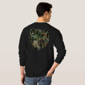 模倣自然:迷彩科学 Tシャツ (裏面フル)
