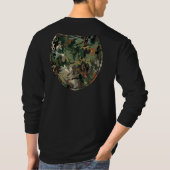 模倣自然:迷彩科学 Tシャツ (裏面)