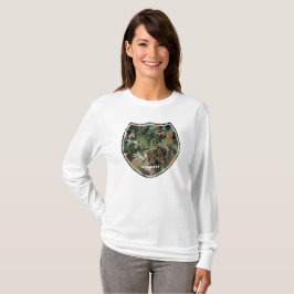模倣自然:迷彩科学 Tシャツ