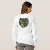 模倣自然:迷彩科学 Tシャツ (裏面フル)