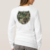 模倣自然:迷彩科学 Tシャツ (裏面)