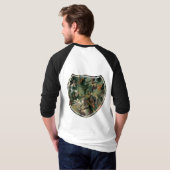 模倣自然:迷彩科学 Tシャツ (裏面フル)